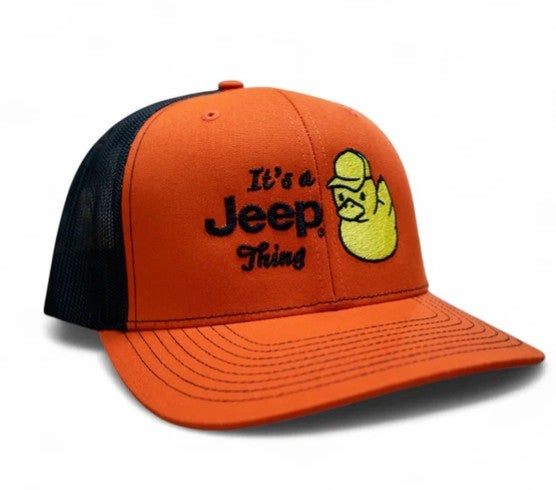Jeep Duck Hat Jeep Garment Washed Trucker Camo Duck Duck Jeep