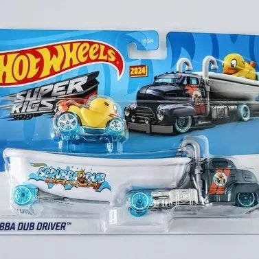 Hot Wheels Super Rigs Scrubba Dub Driver