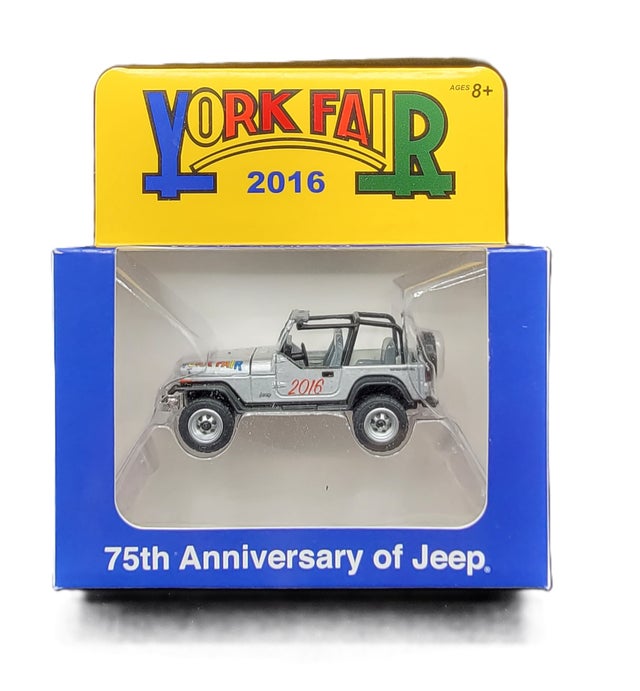 Jeep Wrangler YJ 1987 1996 Diecast 7 Slot Collectibles