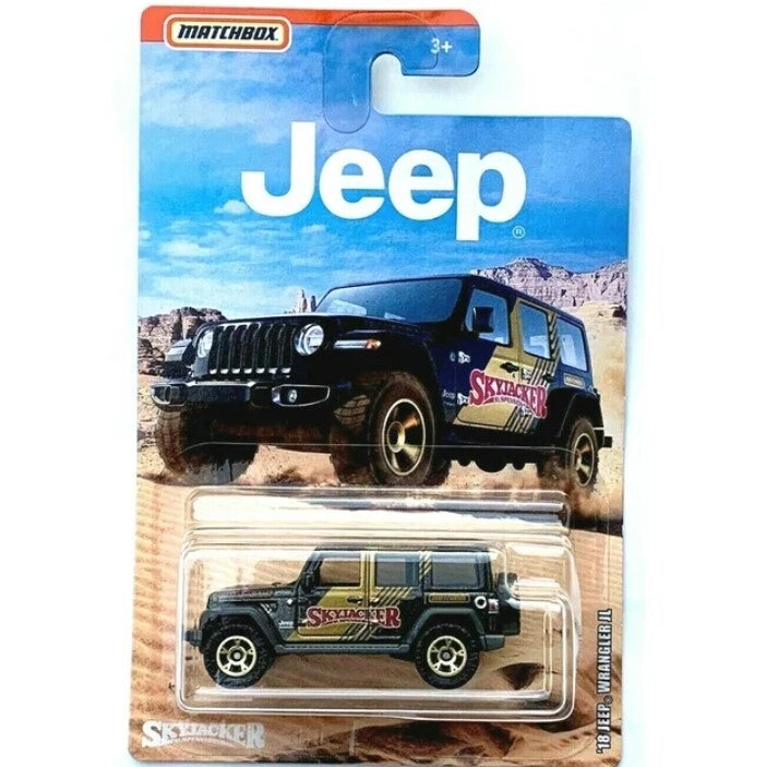 Matchbox 2019 Jeep Series Jeep Wrangler JL Unlimited Skyjacker 7 Slot Collectibles